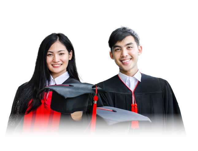 นักเรียนปริญญาตรีคู่มัธยมปลาย