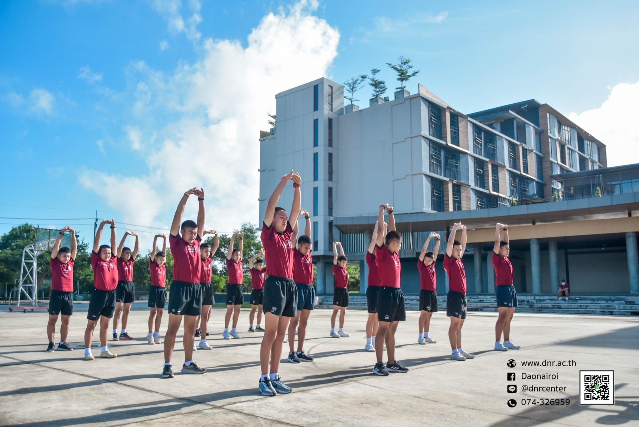 ฝึกความพร้อมของร่างกายเพื่อสอบเตรียมทหาร-ตำรวจ